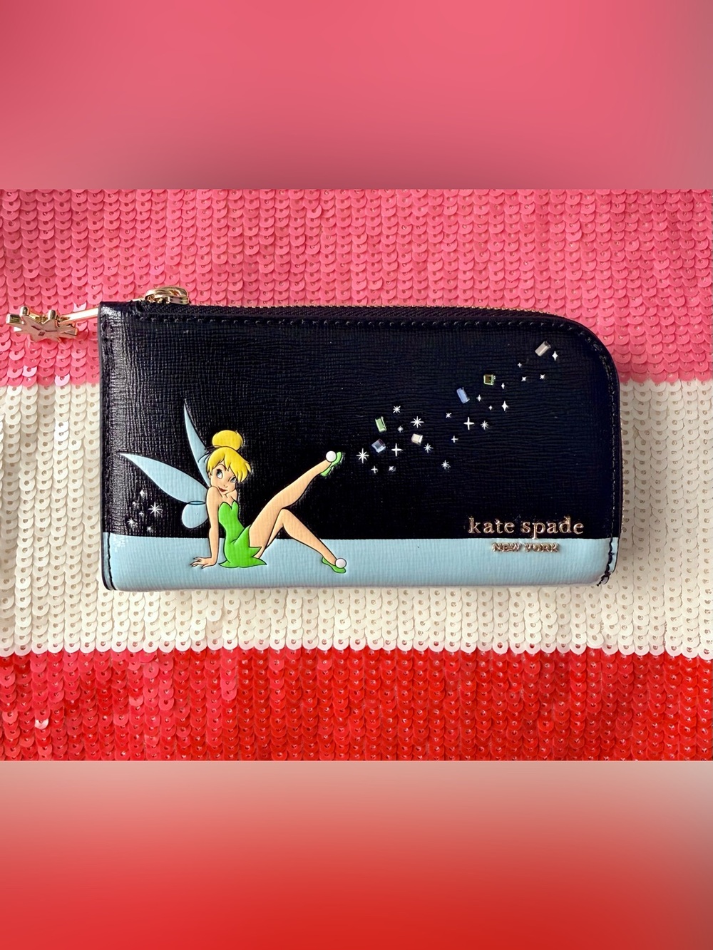 Kate Spade x Disney Tinkerbell Bifold Wallet